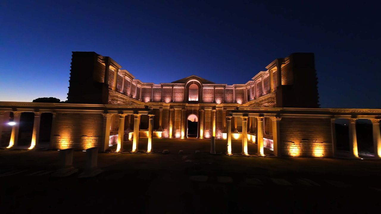UNESCO mirası Sardes artık geceleri de gezilebilecek