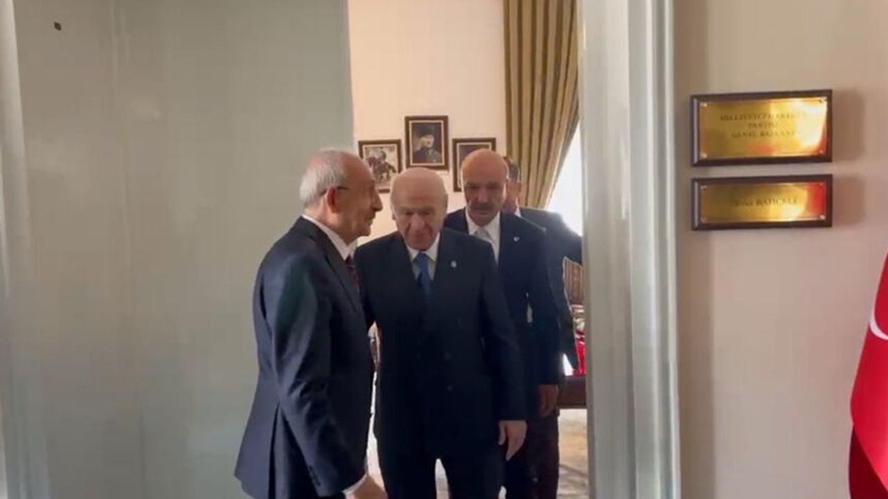 Bahçeli ve Kılıçdaroğlu arasında sürpriz görüşme